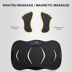 Bluetooth Vibration Plate Exercise Machine for Home Fitness – Whole Body Workout, Fat Burning & Body Toning Platform