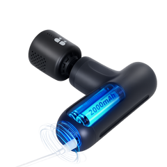 Heat & Ice Therapy Massage Gun – Compact Muscle Recovery Massager for Home, Gym & Travel