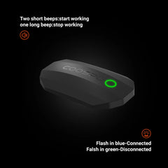 H808S Heart Rate Sensor Chest Strap HRM Monitor ANT+ Bluetooth With IP67 for Peloton Zwift DDP Yoga Wahoo Polar Beat