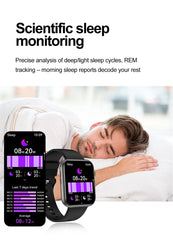 ChiBear Bluetooth Call Smartwatch Women 1.9" HD Display Support 120+ Sports Modes Heart Rate IP68 Waterproof Smart Watch ECG+PPG