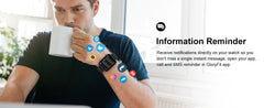 Smart Watch, 1.85" Sports Watch for IP68 Waterproof, 110+ Sport Modes, Fitness Activity Tracker, Ultra Thin Watch.