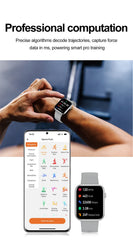 ChiBear Bluetooth Call Smartwatch Women 1.9" HD Display Support 120+ Sports Modes Heart Rate IP68 Waterproof Smart Watch ECG+PPG