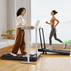 T7 Folding Treadmill with incline Portable Treadmills Home with HandleBar,Walking Pad Foldable 3.0HP Quiet Brushless LED Dispay Free anti-slip mat included