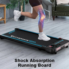 CITYSPORTS PRO Treadmill, Walking Pad, Portable Treadmill, 120kg, Powerful & Quiet Motor, Non-Slip & Comfortable Running Belt