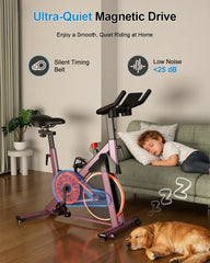 Bluetooth Exercise Bike for Home – S1 Magnetic Stationary Bike with 32 Resistance Levels