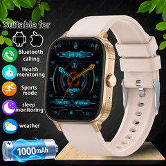 New Smart Watch Man 1000mAh Long Standby Outdoor Smartwatch Men IP68 Waterproof Heart Rate Sport BT Call Big Battery Smart Watch