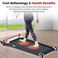 CITYSPORTS PRO Treadmill, Walking Pad, Portable Treadmill, 120kg, Powerful & Quiet Motor, Non-Slip & Comfortable Running Belt