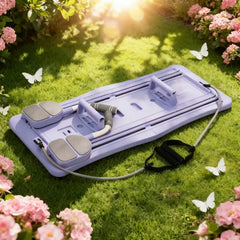 Lightweight 8-in-1 Folding Pilates Board - Portable Multifunctional Fitness Equipment Suitable for Home Gym, Core Training & Full-Body Workouts, Non-Slip Base & Silent with Assembly, Space-Saving for Small Spaces,