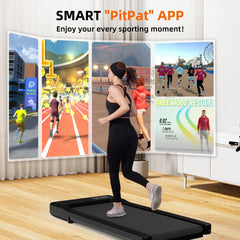 90CM Long Walking Area 200 lb Walking Pad ,Under Desk Treadmill with Remote Control ,2 in 1 Portable Walking Treadmill for Home