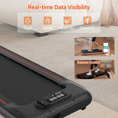 CITYSPORTS PRO Treadmill, Walking Pad, Portable Treadmill, 120kg, Powerful & Quiet Motor, Non-Slip & Comfortable Running Belt