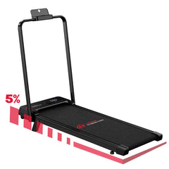 T7 Folding Treadmill with incline Portable Treadmills Home with HandleBar,Walking Pad Foldable 3.0HP Quiet Brushless LED Dispay Free anti-slip mat included
