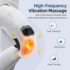 ActiveRelief™ Heated Knee Wrap – Rechargeable Massage Brace with Heat & Compression
