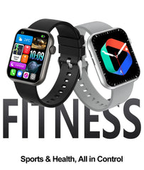 ChiBear Bluetooth Call Smartwatch Women 1.9" HD Display Support 120+ Sports Modes Heart Rate IP68 Waterproof Smart Watch ECG+PPG