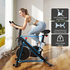 Bluetooth Exercise Bike for Home – S1 Magnetic Stationary Bike with 32 Resistance Levels