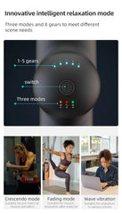 BOOSTER™ PowerPulse Elite Massage Gun – Professional Deep Tissue Percussion Massager for Muscle Recovery, Sports Therapy & Full Body Relaxation