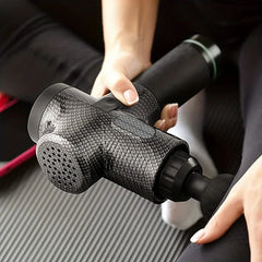 Fascial Massage Gun Electric Waist and Back Massager High-Frequency Vibration Muscle Relaxation Electric Shoulder Massage Gun