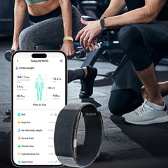 VALDUS VITRO ECG Smart Bracelet – Screenless Health & Fitness Tracker | Waterproof | Long Battery Life | Bluetooth 5.3
