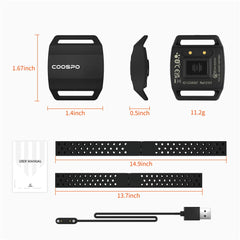 COOSPO HW706 Heart Rate Monitor Armband