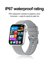 ChiBear Bluetooth Call Smartwatch Women 1.9" HD Display Support 120+ Sports Modes Heart Rate IP68 Waterproof Smart Watch ECG+PPG