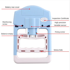 Digital Electronic Hand Dynamometer 90kg/200lbs Counting Gripper Hand Grips Strengthener Measurement Meter Auto Capturing Power
