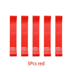 TPE Resistance Bands Fitness Set Rubber Loop Bands Strength Training Workout Expander Yoga Gym Equipment Elastic Rubber Loop
