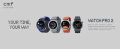 Watch Pro 2 Bluetooth Smartwatch – 1.32" AMOLED Screen, Fitness Tracker & 11-Day Battery