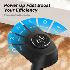 Bluetooth Exercise Bike – Quiet Indoor Cycling Bike with Fitness App & 136kg User Capacity