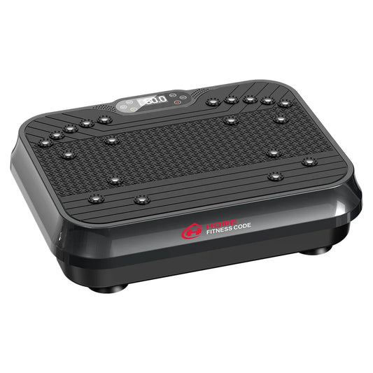 Vibration Plate Exercise Machine 9 Programs 250 Intensity Levels Home Full Body Workout Muscle Building Massager Sports Device