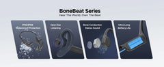 BoneBeat Swim Lite™ Bone Conduction Sports Headphones – Waterproof Bluetooth Earphones for Swimming, Running & Outdoor Fitness
