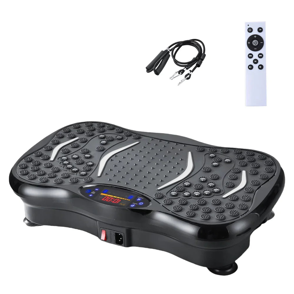 Bluetooth Vibration Plate Exercise Machine for Home Fitness – Whole Body Workout, Fat Burning & Body Toning Platform
