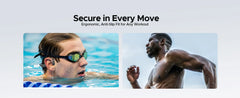 BoneBeat Swim Lite™ Bone Conduction Sports Headphones – Waterproof Bluetooth Earphones for Swimming, Running & Outdoor Fitness