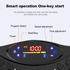 Bluetooth Vibration Plate Exercise Machine for Home Fitness – Whole Body Workout, Fat Burning & Body Toning Platform