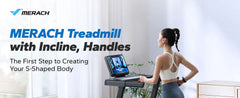 MERACH T12B1 Foldable Incline Treadmill – Bluetooth Home Running Machine with 6% Incline, LED Display & APP Connectivity