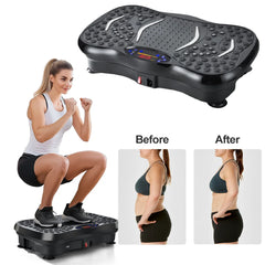Bluetooth Vibration Plate Exercise Machine for Home Fitness – Whole Body Workout, Fat Burning & Body Toning Platform