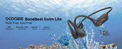 BoneBeat Swim Lite™ Bone Conduction Sports Headphones – Waterproof Bluetooth Earphones for Swimming, Running & Outdoor Fitness