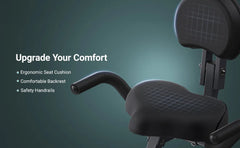 4-in-1 Foldable Exercise Bike – Bluetooth Folding Exercise Bike with 16 Magnetic Resistance Levels, APP Connectivity & 136kg Capacity