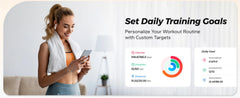 Bluetooth Exercise Bike – Quiet Indoor Cycling Bike with Fitness App & 136kg User Capacity
