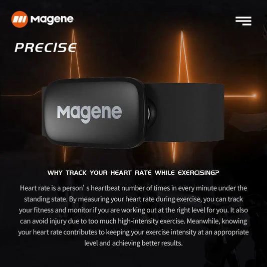 gene H64 Heart Rate Monitor Chest Strap