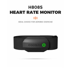 H808S Heart Rate Sensor Chest Strap HRM Monitor ANT+ Bluetooth With IP67 for Peloton Zwift DDP Yoga Wahoo Polar Beat