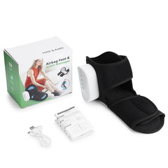New Wireless Air Pressure Ankle Massager Electric Heating Vibration Massage Airbag Compression Foot Ankle Muscle Relaxation Care