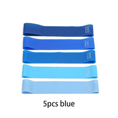 TPE Resistance Bands Fitness Set Rubber Loop Bands Strength Training Workout Expander Yoga Gym Equipment Elastic Rubber Loop