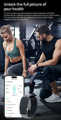 VALDUS VITRO ECG Smart Bracelet – Screenless Health & Fitness Tracker | Waterproof | Long Battery Life | Bluetooth 5.3