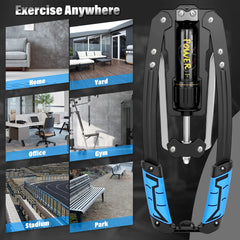 Adjustable Hydraulic Power Twister – 10–200kg Arm & Chest Strength Trainer