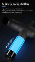BOOSTER™ PowerPulse Elite Massage Gun – Professional Deep Tissue Percussion Massager for Muscle Recovery, Sports Therapy & Full Body Relaxation