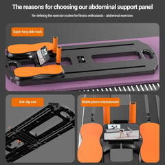 Foldable Pilates Reformer Board – Portable Full Body Balance Training Equipment for Home Gym & Core Workouts