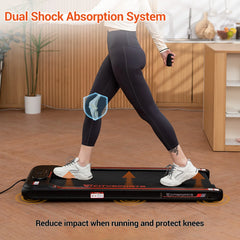 CITYSPORTS PRO Treadmill, Walking Pad, Portable Treadmill, 120kg, Powerful & Quiet Motor, Non-Slip & Comfortable Running Belt