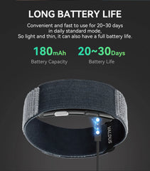 VALDUS VITRO ECG Smart Bracelet – Screenless Health & Fitness Tracker | Waterproof | Long Battery Life | Bluetooth 5.3