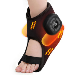 New Wireless Air Pressure Ankle Massager Electric Heating Vibration Massage Airbag Compression Foot Ankle Muscle Relaxation Care