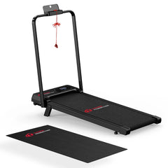 T7 Folding Treadmill with incline Portable Treadmills Home with HandleBar,Walking Pad Foldable 3.0HP Quiet Brushless LED Dispay Free anti-slip mat included