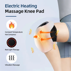 ActiveRelief™ Heated Knee Wrap – Rechargeable Massage Brace with Heat & Compression